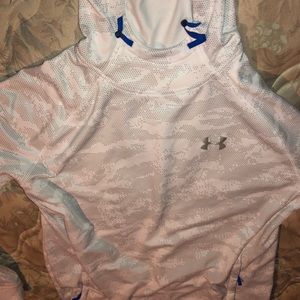 White under armor work out hoodie